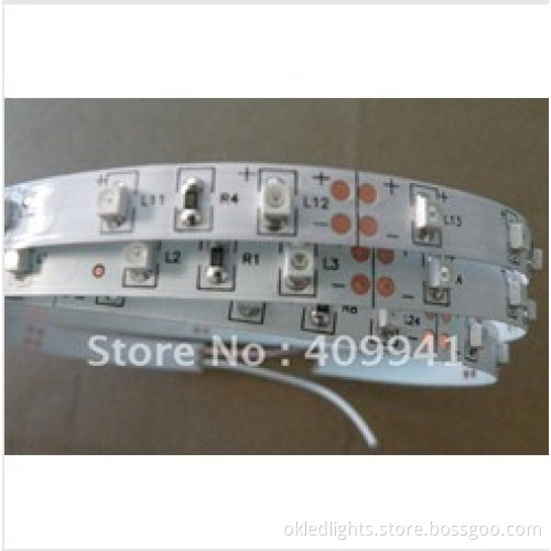 Free shipping SMD3528 Flexible InfraRed (660nm) LED Strip with 600 LEDs Ribbon Light Rope(YK-F3528IN-660-600-X)